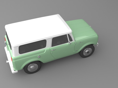 1967 International Scout 800 Model 3D