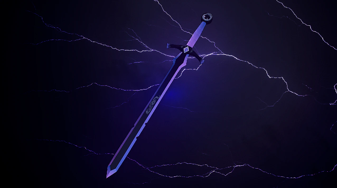 Sword 3D Model .c4d .max .obj .3ds .fbx .stl .blend 