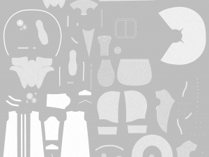 Clothing high-poly Plague Doctor 3D 模型