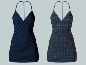 Clothing low-poly 3D Model
