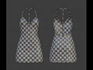 Clothing low-poly 3D Model