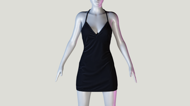 Clothing low-poly Modelo 3D .c4d .max .obj .3ds .fbx .stl .blend 