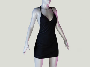 Clothing low-poly 3D Model