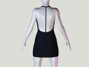 Clothing low-poly 3D Model