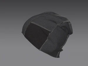 Clothing high-poly Set 3Knit Hat 3D Model