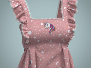 Clothing high-poly Pajamas Modello 3D