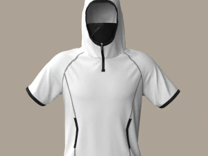 Clothing high-poly Set Sport Casual 3D Model