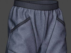 Clothing high-poly Set Sport Casual Modelo 3D