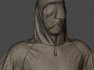 Clothing high-poly Set Sport Casual Modelo 3D