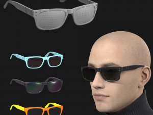 Sunglasses Accessories 3D 模型