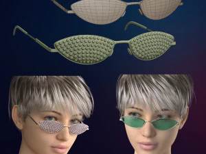Сонцезахисні окуляри Straz Аксесуари 3D Модель