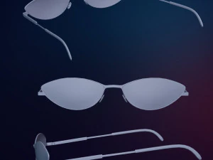 Sunglasses Straz Accessories 3D Model