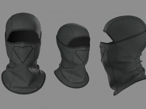 Clothing high-poly Balaclava 3D Model