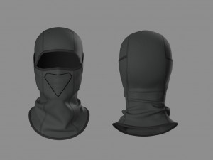 Clothing high-poly Balaclava Modèle 3D