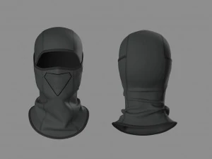 Clothing high-poly Balaclava 3D Model