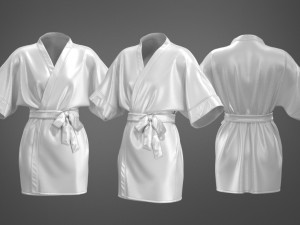 Set Clothing high-poly Nightwear 3D 모델