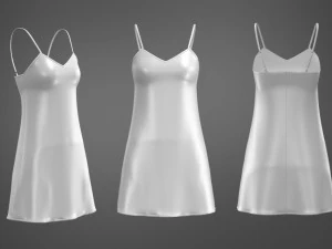 Set Clothing high-poly Nightwear 3D Model