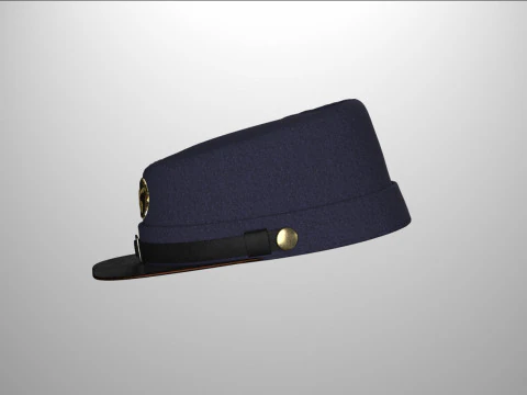 Одежда высокополигональная униформа Федеральной кавалерии 3D Модель