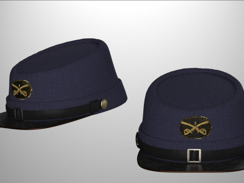 Clothing high-poly Federal cavalry uniform 3D 模型