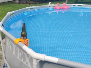 पूल इंटेक्स बोतल हैंगर 3D प्रिंट मॉडल