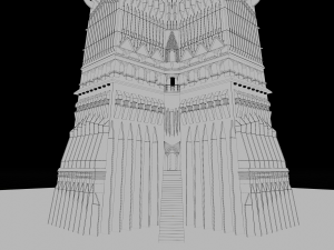 Orthanc Isengard Modelo 3D