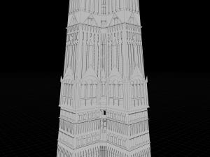 Orthanc Isengard Modelo 3D