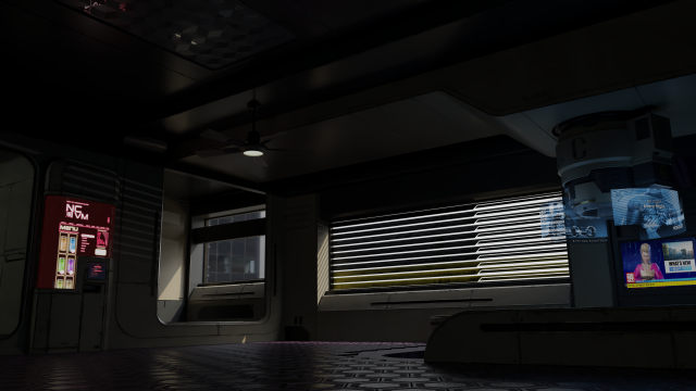 Cyberpunk 2077 V apartment 3D 模型 .c4d .max .obj .3ds .fbx .stl .blend 
