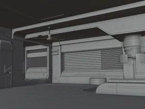 Cyberpunk 2077 V apartment 3D Model