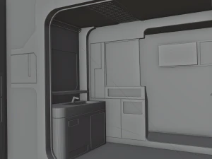 Cyberpunk 2077 V apartment 3D Model