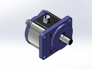 Gear pump 3D Model
