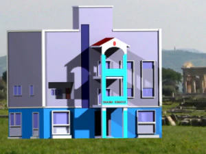 집 3D 프린트 모델