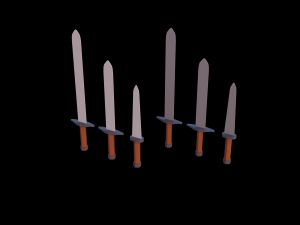 LOW-POLY Instruments 3D Модель