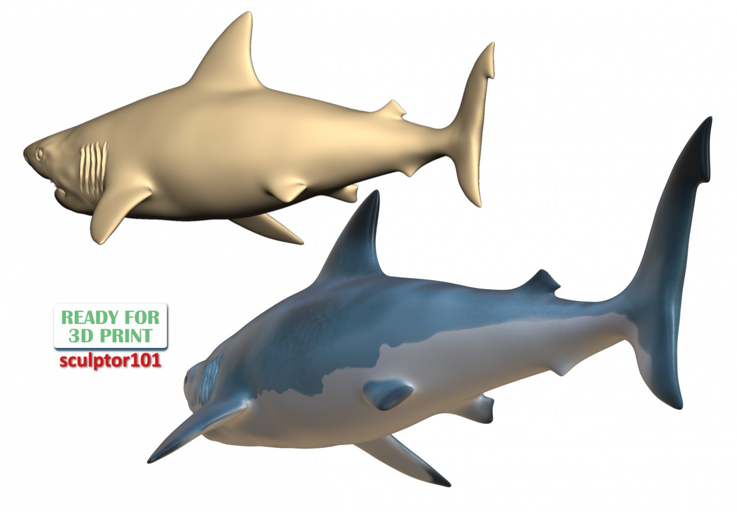 Tubarão Martelo / Hammerhead Shark - PlayGround Game Store