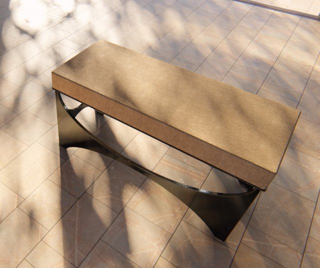 Wing bench BY Alexander Lamont Modello 3D .c4d .max .obj .3ds .fbx .stl .blend 