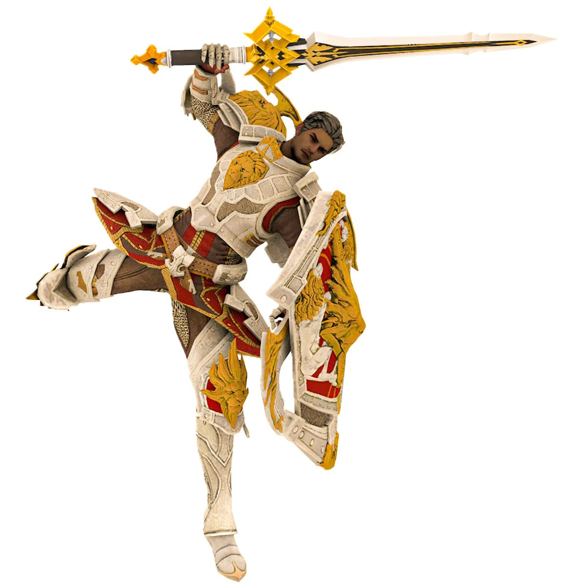 Ancient Chinese General model 3D Model .c4d .max .obj .3ds .fbx .stl .blend 