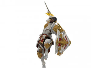 Ancient Chinese General model 3D Model