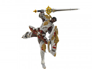 Ancient Chinese General model Modelo 3D