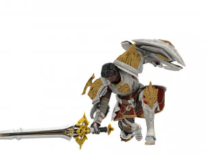 Ancient Chinese General model 3D Model