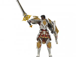 Ancient Chinese General model 3D Model