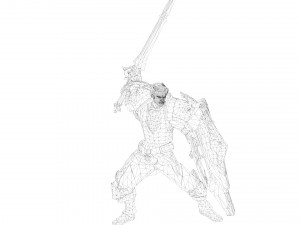 Ancient Chinese General model Modelo 3D