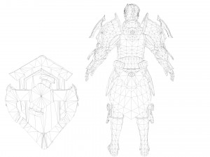Ancient Chinese General model Modelo 3D