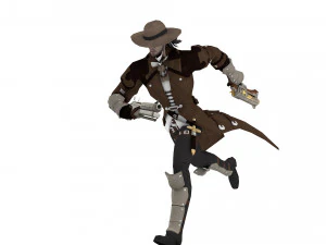 Cowboy 3D Model