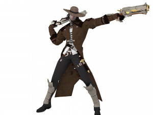 Cowboy Modello 3D