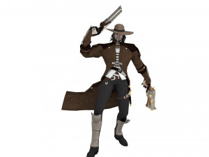 Cowboy Modello 3D