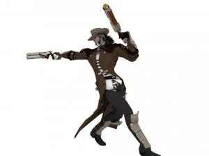Cowboy 3D Model