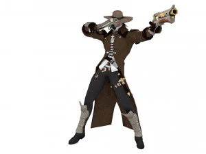 Cowboy 3D Model
