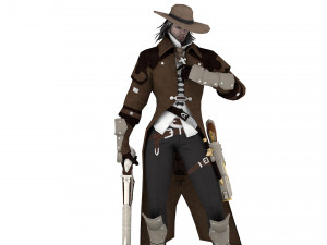 Cowboy Modello 3D