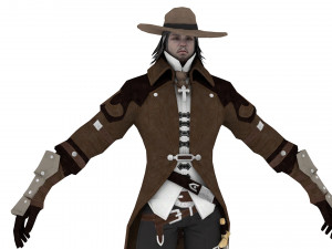 Cowboy Modello 3D
