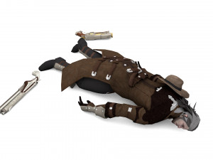 Cowboy Modello 3D