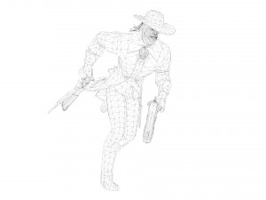 Cowboy Modello 3D
